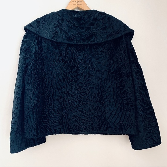 Vintage Leona B. Black Fur Jacket - Picture 3 of 5